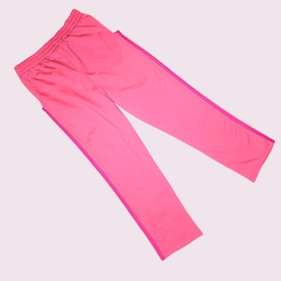 Adidas Kids Pink Track Pants Size 6X - Picture 3 of 6